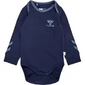 Hummel Body l/ä - hmlMaule - Blå - - 68 - Body L/Ä