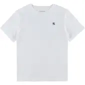 Calvin Klein Jeans T-shirt - Mono Mini Märke - Bright White - - 8 år (128) - T-shirt