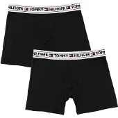 Tommy Hilfiger 2 Pack Signature Logo Waistband Boxer Briefs