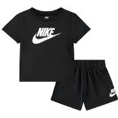 Nike Shortsset - Shorts/T-shirt - Svart - - 12 mån - Shorts
