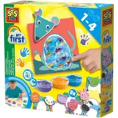 SES Creative - Mina första Fingerfärg - Djur - - One Size - Kreativt lekset