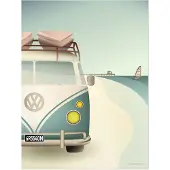 ViSSEVASSE Affisch - 50x70 - VW Camper - - One Size - Affisch
