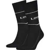 Levi's Strumpor - 2-Pack - Svart - - 35/38 - Strumpor