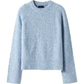 Name it Tröja - Stickad - Noos - NlfKleaves - Kentucky Blue - - 11-12 år (146-152) - Tröja