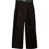 Calvin Klein Byxor - Vida ben - Svart - - 8 år (128) - Byxor - Bomull