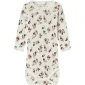 Name it Body l/ä - Ull - Noos - NbfWang - Snow White m. Hålmönst - - 62 - Body L/Ä