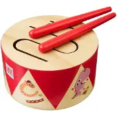 Krea Trumma - Borste - - One Size - Musikinstrument