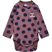 Hummel Body l/ä - hmlDotty - Rose Brown - - 68 - Body L/Ä