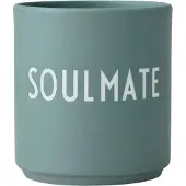 Design Letters Mugg - Favourite - Själsfrände - Dammgrön - - One Size - Mugg