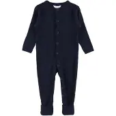 Joha Ullpyjamasdräkt - Marinblå - - 90 - Pyjamasdräkt