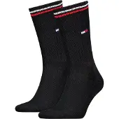 Tommy Hilfiger Strumpor - 2-pack - Svart - - 39/42 - Strumpor
