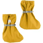 CeLaVi Skoskydd m. Fleece - PU - Gul - - 0-1 år (50-80) - Skoskydd
