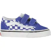 Vans Skor - Old Skool V - Teori - Blå/Vitrutig - - 22,5 - Skor