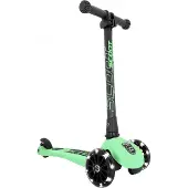 Scoot & Ride Highway Kick 3 - LED - Kiwi - - One Size - Sparkcykel