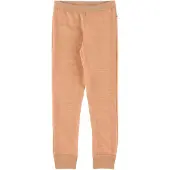 Joha Leggings - Ull/Bambu - Persika - - 130 - Leggings