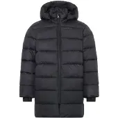 Didriksons Vadderad jacka - Scoria K Parka - Svart - - 130 - Dunjacka
