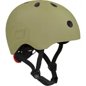 Scoot & Ride Cykelhjälm - Olive - - 51-55 cm - Cykelhjälm
