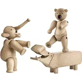 Kay bojesen Träfigurer - Sampak Liliput - 3-pack - Eg - - One Size - Dekoration