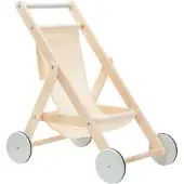 Kids Concept Sulky - Natur - - One Size - Dockvagn
