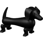 Kay bojesen Träfigur - Tax - Mellanstor - Mörk Betsad Eg - - One Size - Dekoration