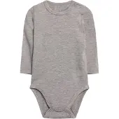 Hust and Claire Body l/ä - Buller - Bambu - Grå Melerad - - 56 - Body L/Ä
