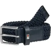 Tommy Hilfiger Bälte 'Kids' Braided Buckle Elastic' marinblå