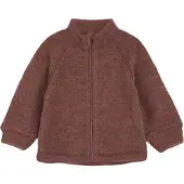 CeLaVi Cardigan - Ull - Rödbrunt - - 80 - Cardigan