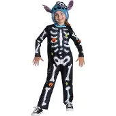 Disguise Maskeradkläder - Stitch Skeleton - - 5-6 år (110-116) - Maskeradkläder