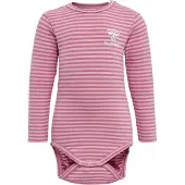 Hummel Body l/ä - HmlMulle - Heather Rose - - 74 - Body L/Ä