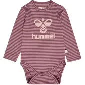 Hummel Body l/ä - hmlMulle - Rose Brown - - 2 år (92) - Body L/Ä
