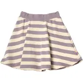 Katvig Kjol Lila/Beige Randig - - 1½ år (86) - Kjol