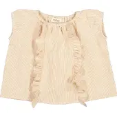 MarMar Topp - Twilla - Dijon Stripe - - 68 - Linne