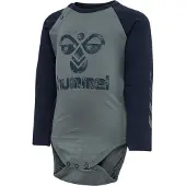 Hummel Body l/ä - hmlMarcus - Stormigt väder - - 56 - Body L/Ä