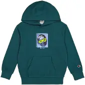 Champion Hoodie - Grön - - 3-4 år (98-104) - Hoodie