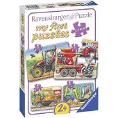 Ravensburger Pussel 2/4/6/8 bitar Hard At Work