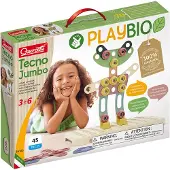 Quercetti Byggset - PlayBio Tecno Jumbo - 45 Delar - 86165 - - One Size - Kreativt lekset