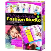 4M - KidzMaker - My Design Portfolio - Fashion Study - - One Size - Kreativt lekset