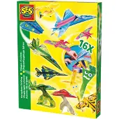 SES Creative - Origami - Flygplan - - One Size - Kreativt lekset