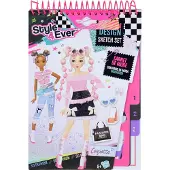 Style 4 Ever Modedesigner Mini Skissblockset - - One Size - Anteckningsbok