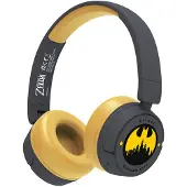 OTL TECHNOLOGIES Hörlurar - Batman - On-Ear Junior - Trådlös - Svart/Gul - - One Size - Hörlurar