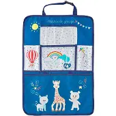 Sophie La Girafe Bilförvaring - 60x42 cm - Blå - - One Size - Förvaring