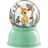 Djeco Snöglob m. Ljus - 14 cm - Rådjur - - One Size - Snöglob