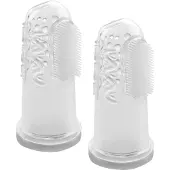 Reer Fingertandborste - 2 st. - Silikon - - One Size - Hygienartiklar