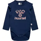 Hummel Body l/ä - hmlDorthe - Black Iris - - 3 år (98) - Body L/Ä