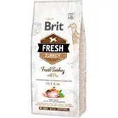 Brit Färsk Kalkon Och ärtor Fit Och Slim Kalkon Och ärtor Hundmat 12kg