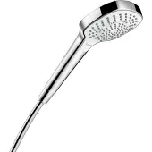 Hansgrohe Croma Select E Multi håndbruser 3 stråler krom/hvid