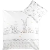 Zöllner JULIUS ZÖLLNER Påslakanset 80/80cm hare och uggla