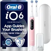 Oral-B Oral B: Eltandborste iO6 Series Pink Sand Sensitive, 1 Extra Refill