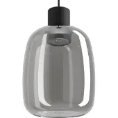 Eglo Smart pendellampa Connect Molochio-Z, dimbar, Svart, Vardagsrum / matsal, Glas, Smarta hem pendellampa