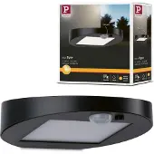 Paulmann Utomhusbelysning , Ryse, Svart, Plast, Modern
